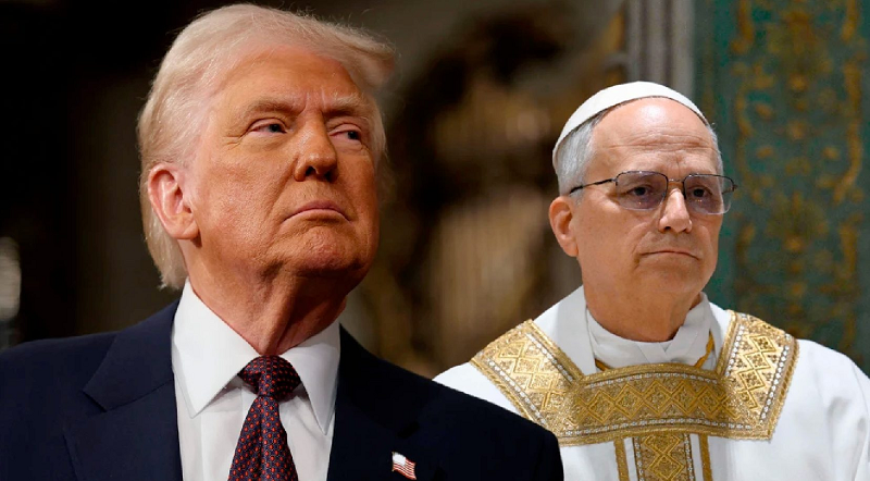 Disputa entre Trump y el papa León XIV perturba a católicos en EE.UU.