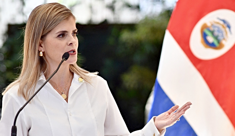 Presidenta electa de Costa Rica elogia resultados de seguridad en El Salvador