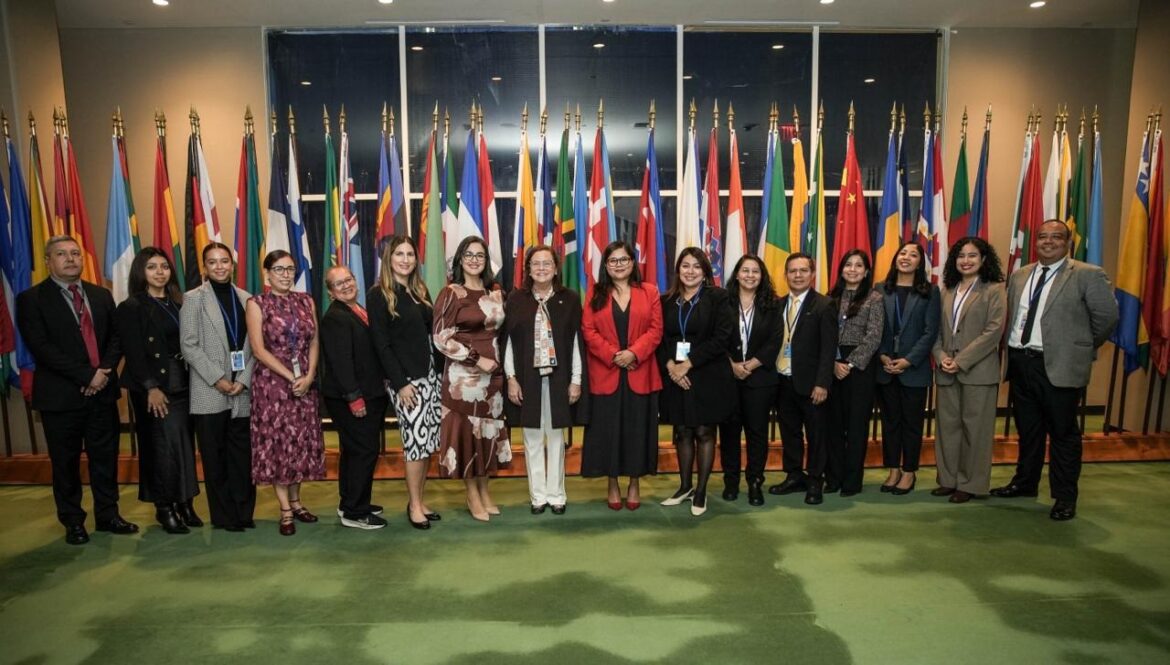 Alexandra Hill destaca ante la ONU cambios en seguridad y economía de El Salvador