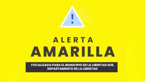 Protección Civil declara alerta amarilla focalizada en La Libertad Sur por riesgo de deslizamientos