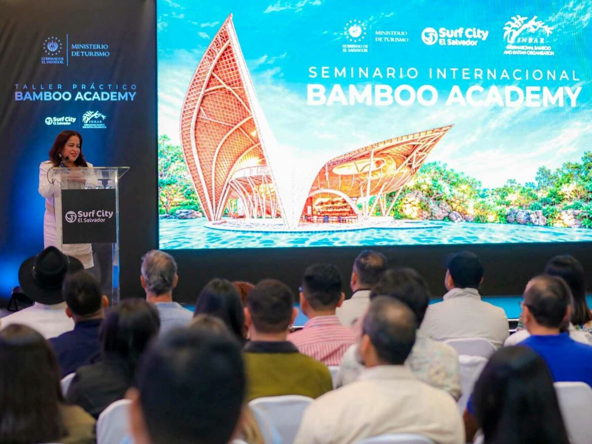 El Salvador impulsa el uso del bambú para un turismo sostenible