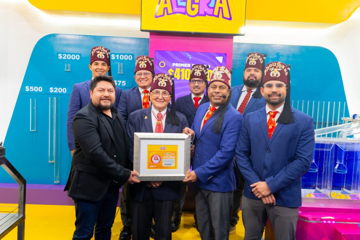 Sorteo LOTRA N.º 445: $410.000 al primer premio y homenaje a la Asociación Club Shriners El Salvador