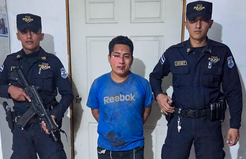 Capturan a marero tras accidentarse en San Miguel