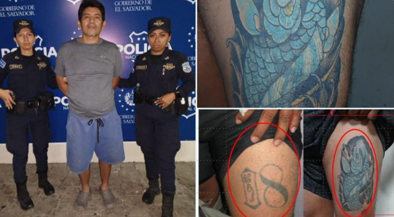 Capturan a pandillero de la 18S en San Salvador
